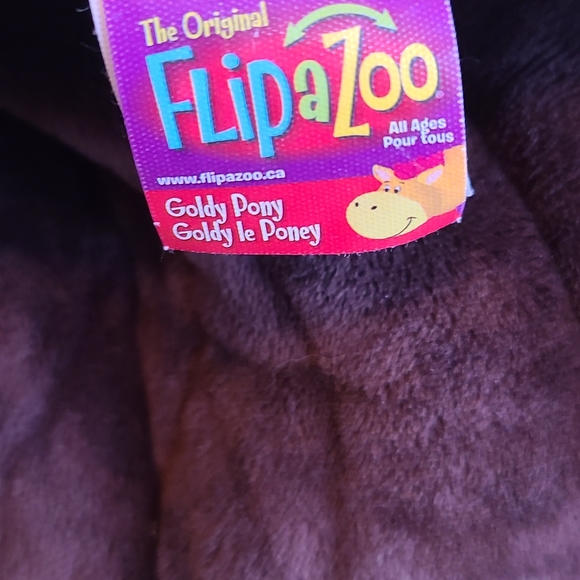 Flip a Zoo Horse to Bunny 16-20in by Jay at Play Transforming Plush 2 in 1 Plush - Picture 9 of 10